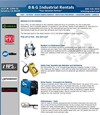 B and G Rental - Home Page